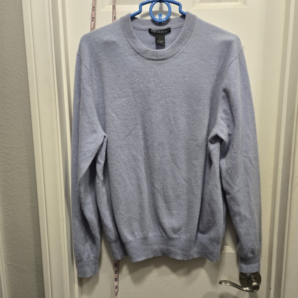 Marconi Men's Light Blue cashmere Sweater size L